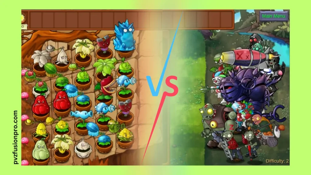 Improved graphics and visuals in pvz fusion